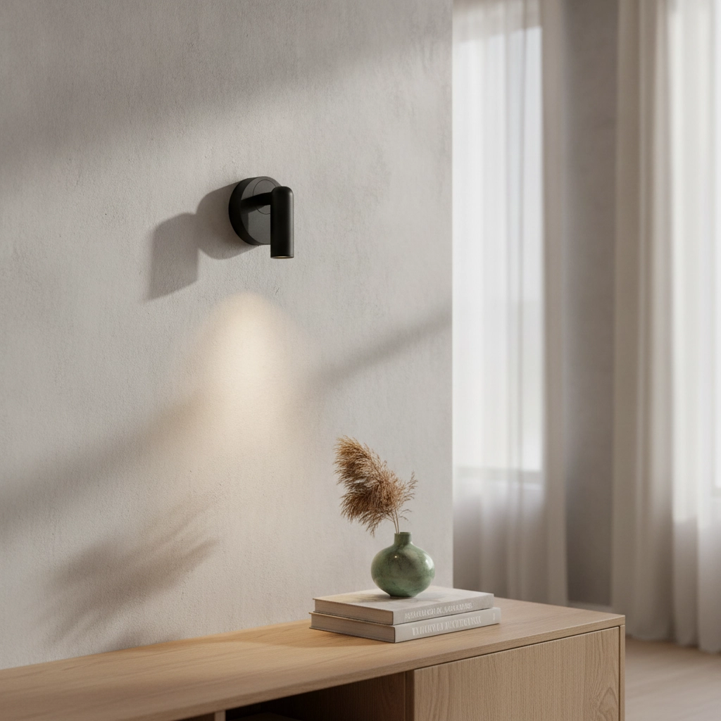 Lampe de chevet Pictor noir