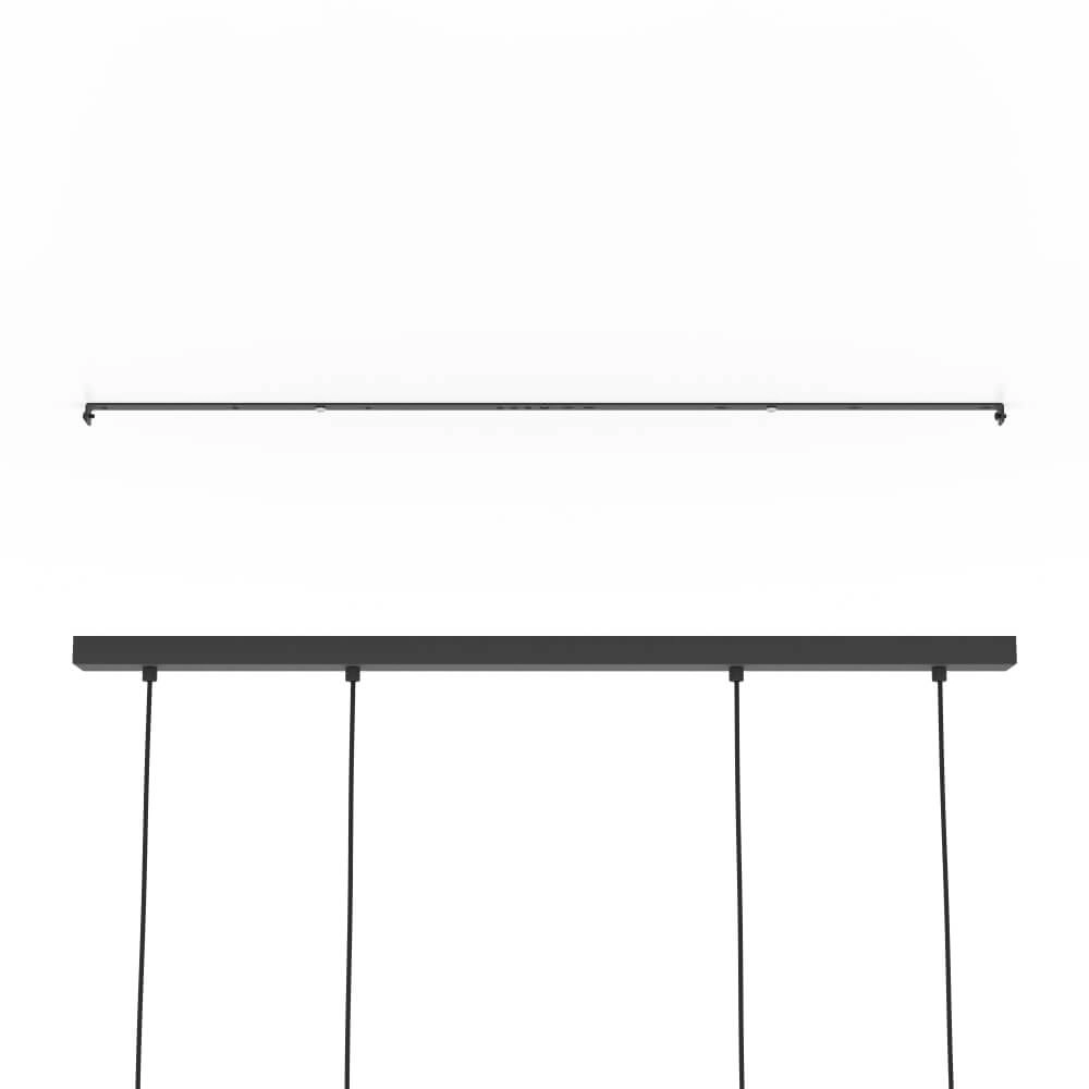 Lampe suspendue Cidraz carré avec du bois Stars of Light 9008606242740