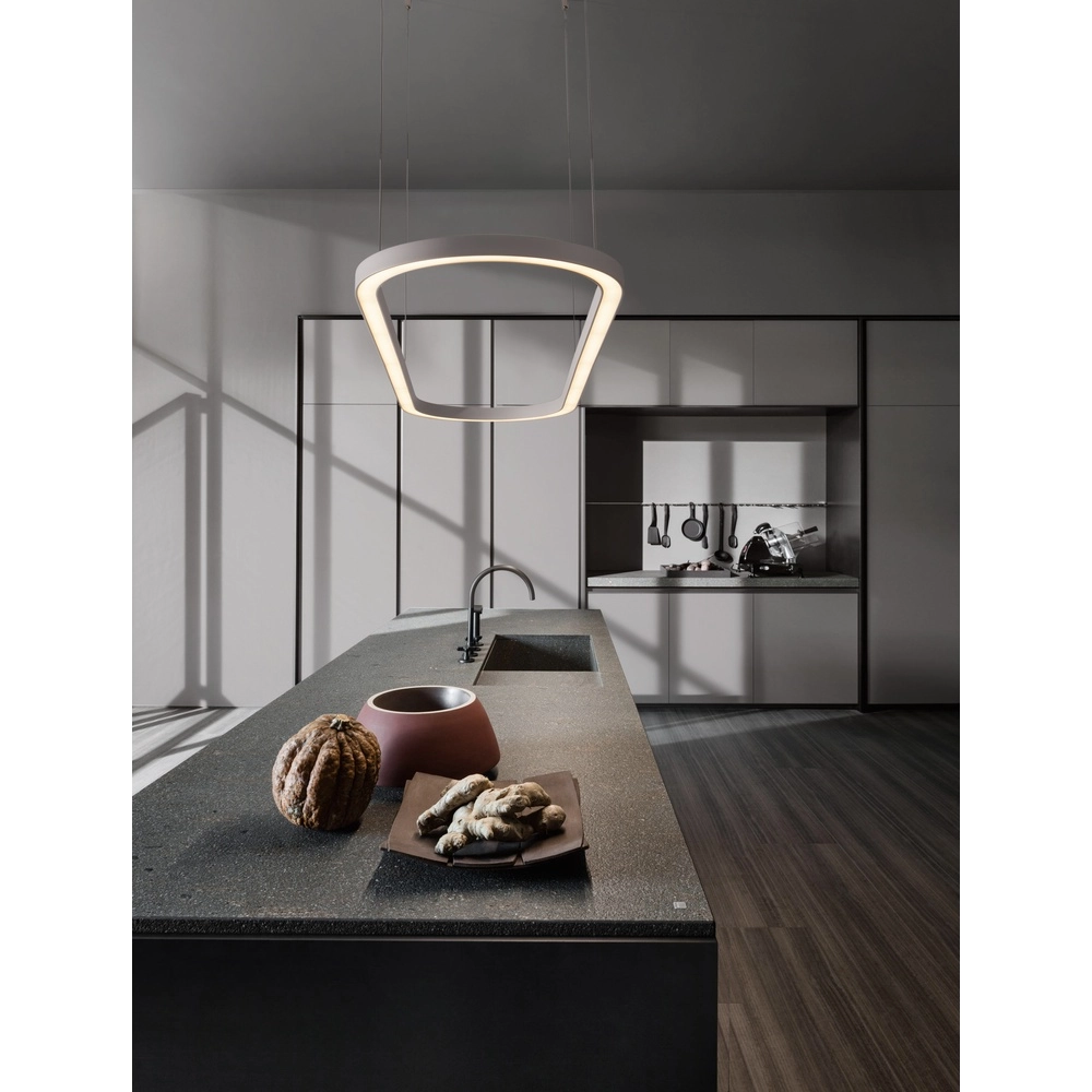 Suspension ovale Cuppe blanc Suspension ovale Cuppe blanc