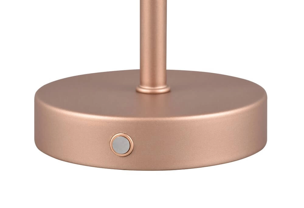 Lampe de table Jeff brun Trio 4017807575149