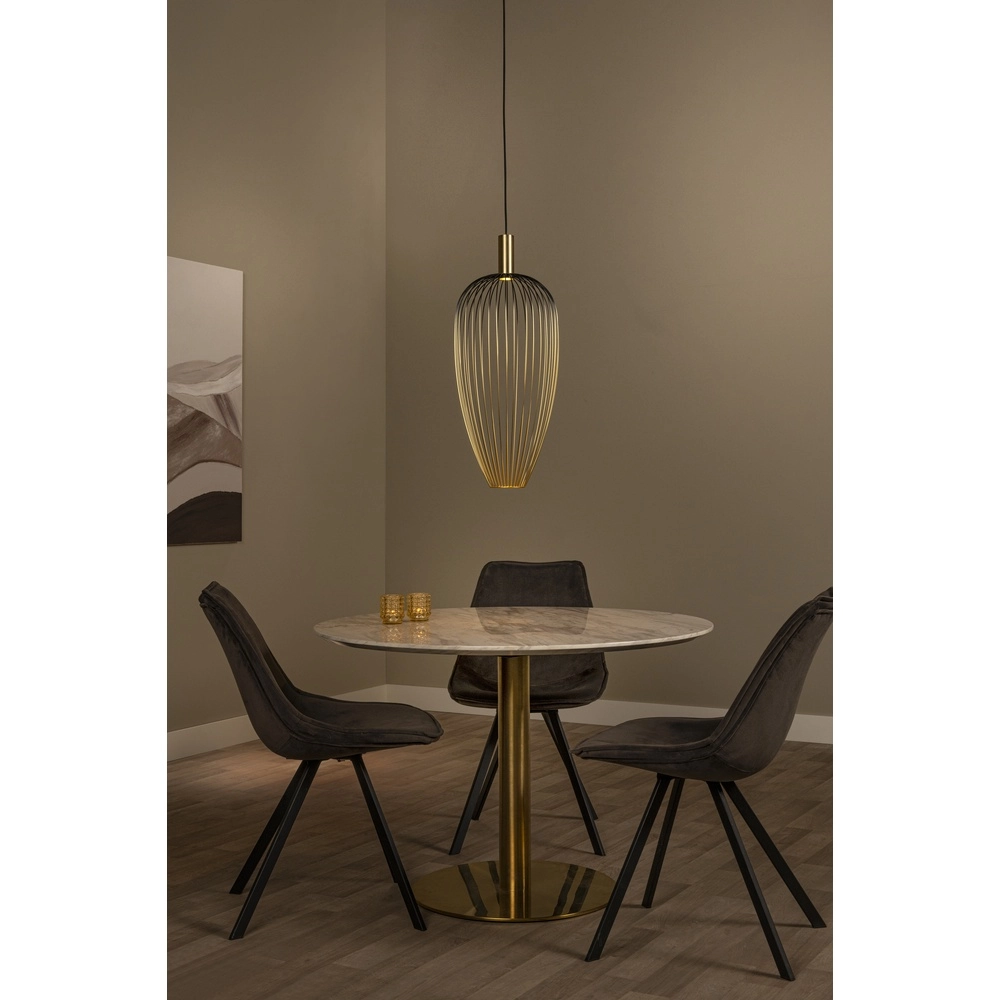 Lampe filaire Aurelie Ø 30 cm d’or Lucide Vibes 5411212212283