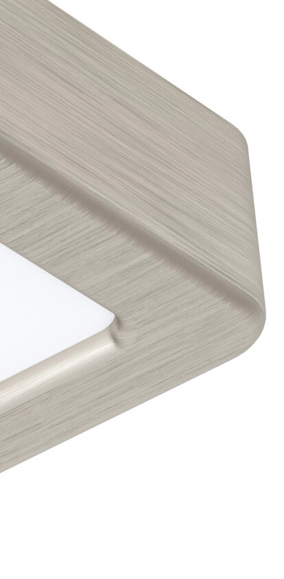 Lampe de plafond Fueva 5 Acier inoxydable Eglo 9002759992521