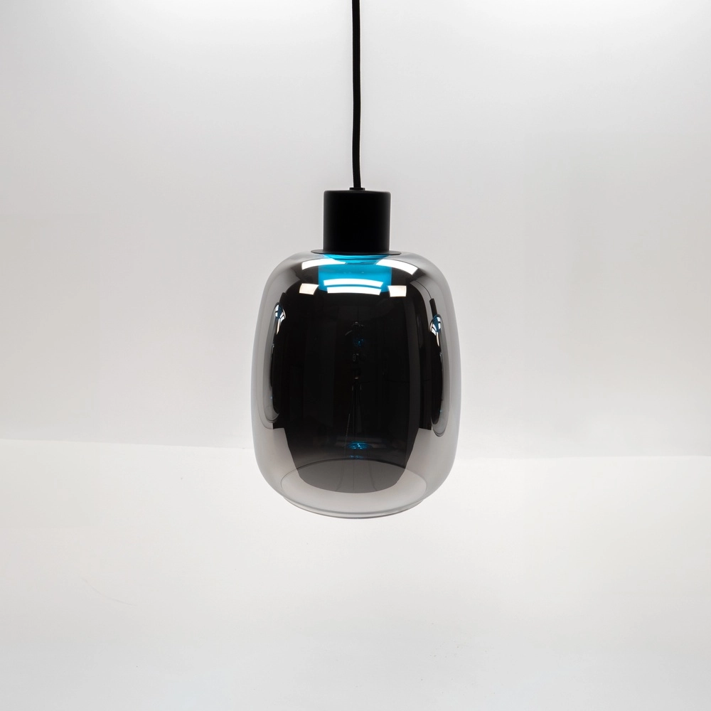 Lampe suspendue fumée Molochio-Z LED 3x - Zigbee Eglo 9008606312832