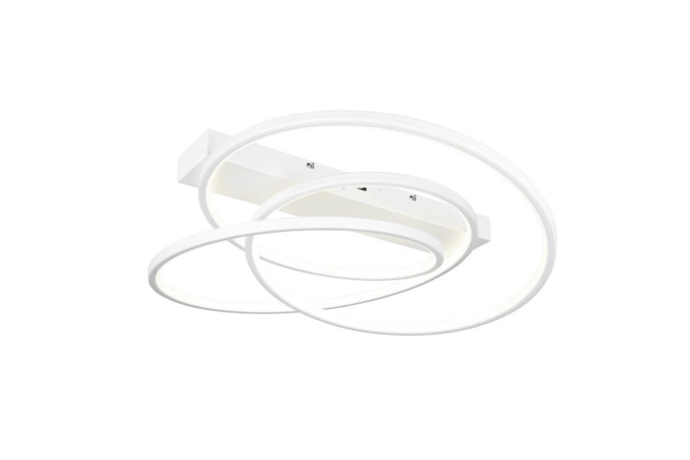 Plafonnier de chambre Darvin blanc - 65cm Trio 4017807616095