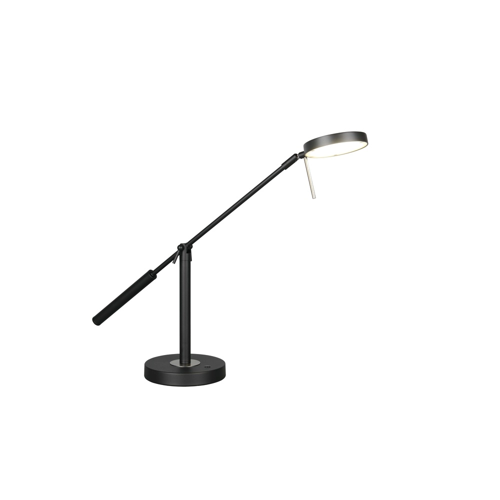 Lampe de bureau Monza Noir Trio 4017807693256