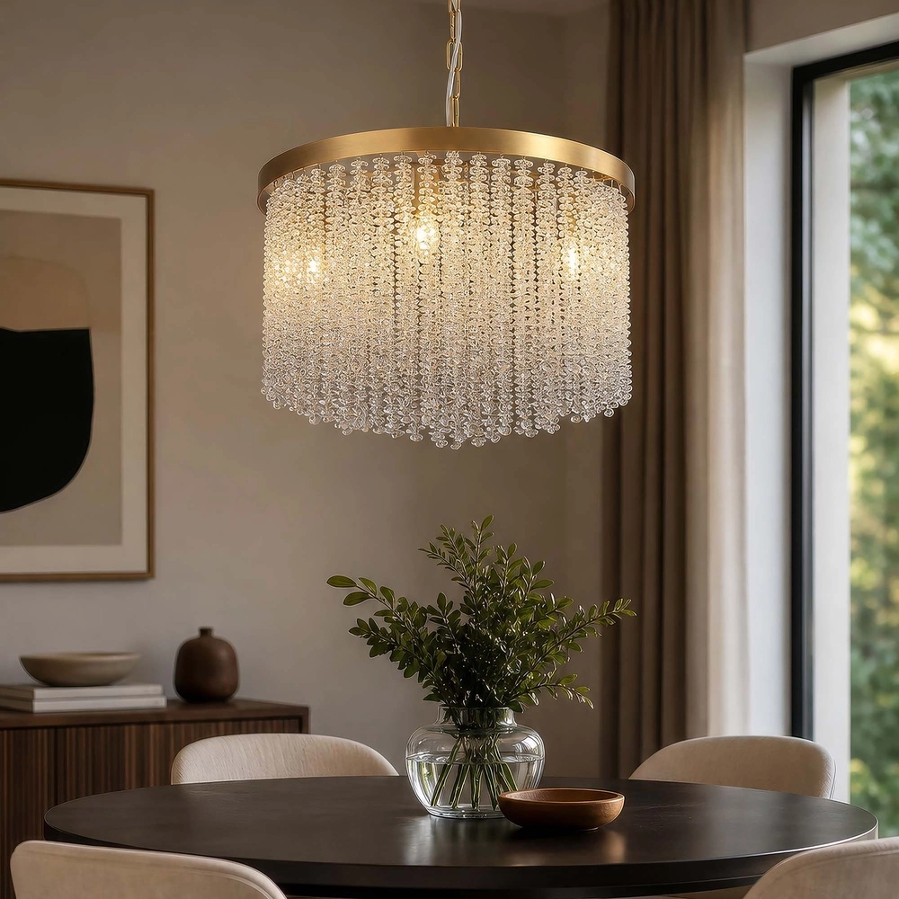 Chandelier Bella bronze Ø 50 cm Searchlight 5,05342E+12