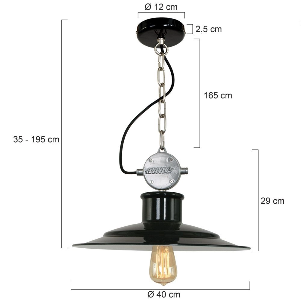 Lampe à suspension Millstone 40 Steinhauer 8712746104431