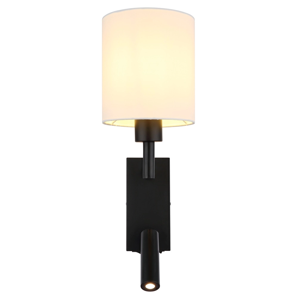 Lampe de chevet Zamora Noir avec capuche blanche Globo 9007371569892