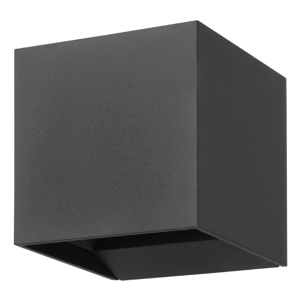 Spot mural Calpino 3 anthracite 10x10x10cm Spot mural Calpino 3 anthracite 10x10x10cm