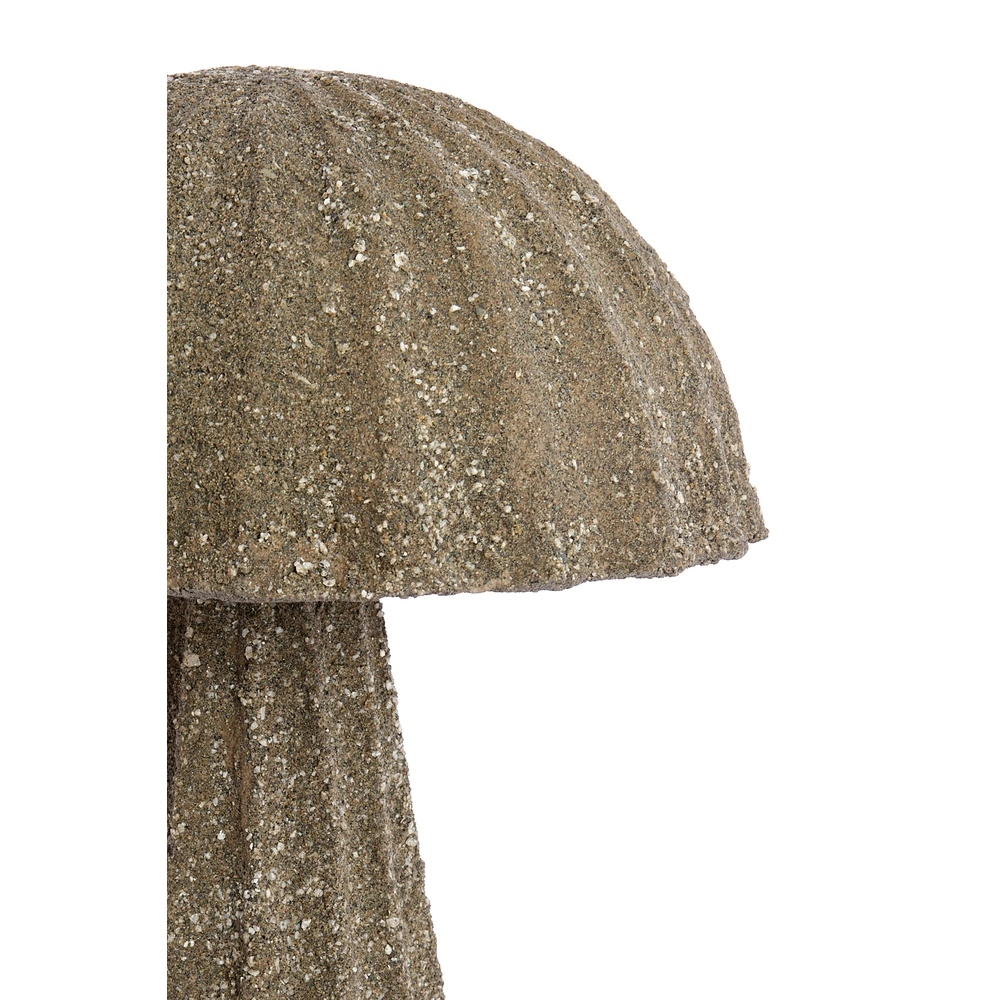 Lampe de table brute Christio Ø 29cm - gris foncé Light & Living 8717807795160