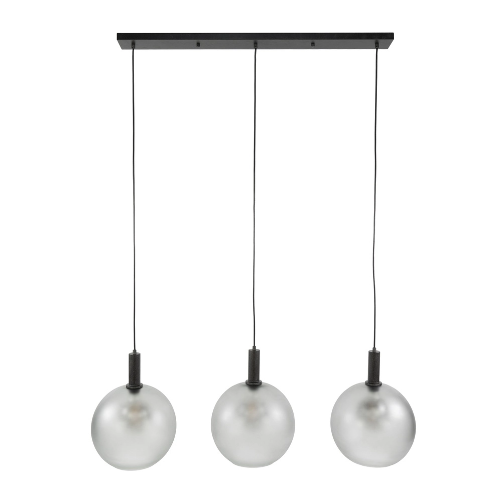 Suspensions en verre Bubble 3x E27 Lyora 8716803513471