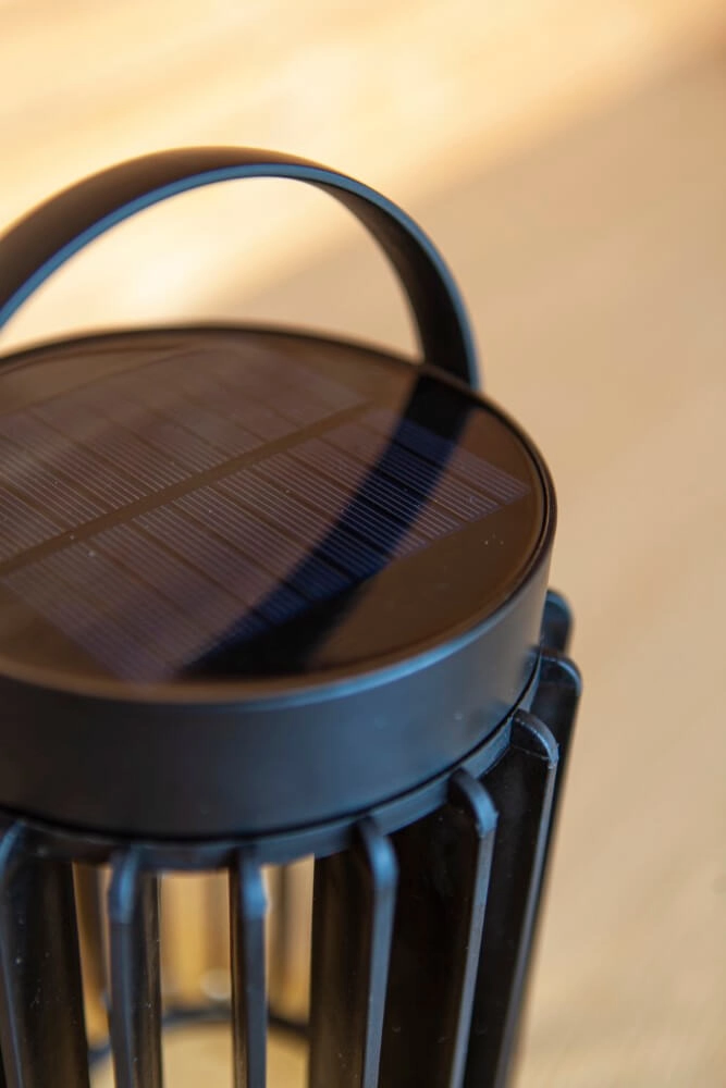 Lampe de table solaire Kozy noir Lutec 6939412089133