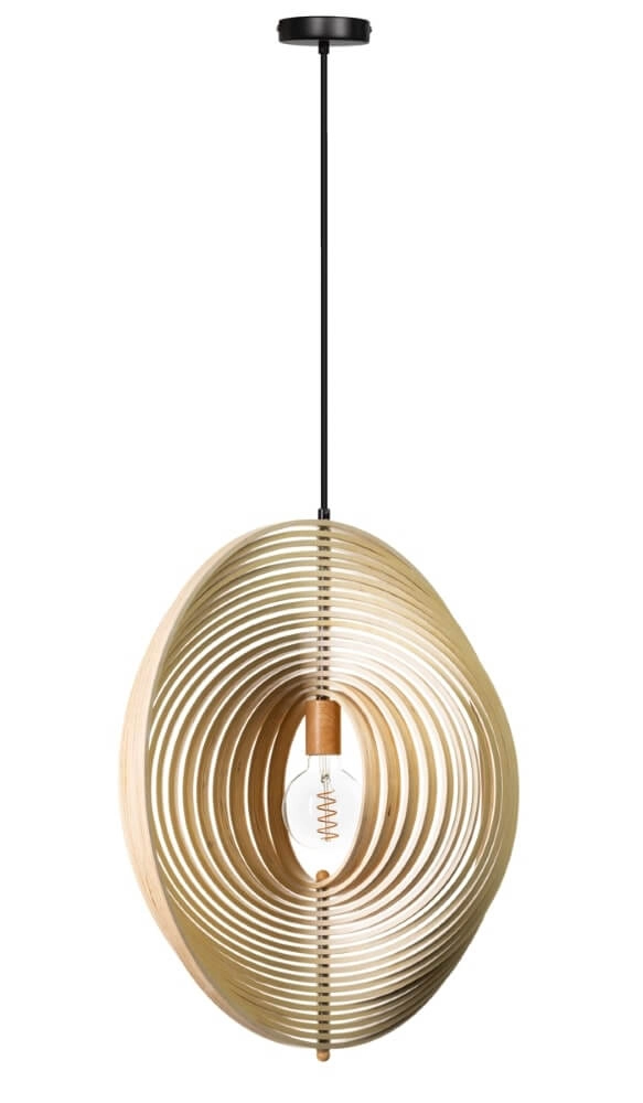 Lampe suspendue en bois Woody Ø 59 cm