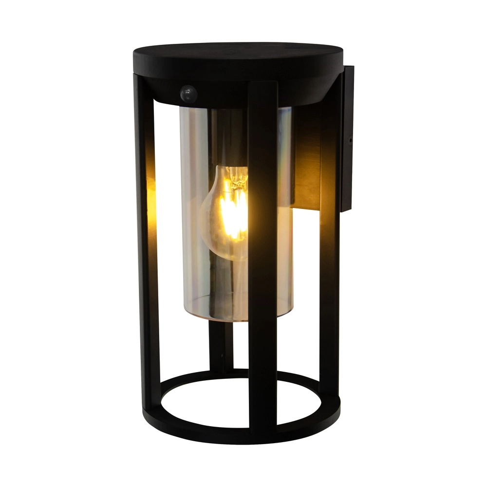 Lampe murale de conception Maldives Noir rond avec capteur