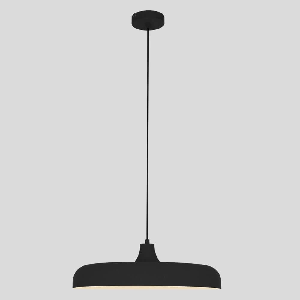 Lampe suspendue noire Krisip Ø 50 cm Steinhauer 8712746132564