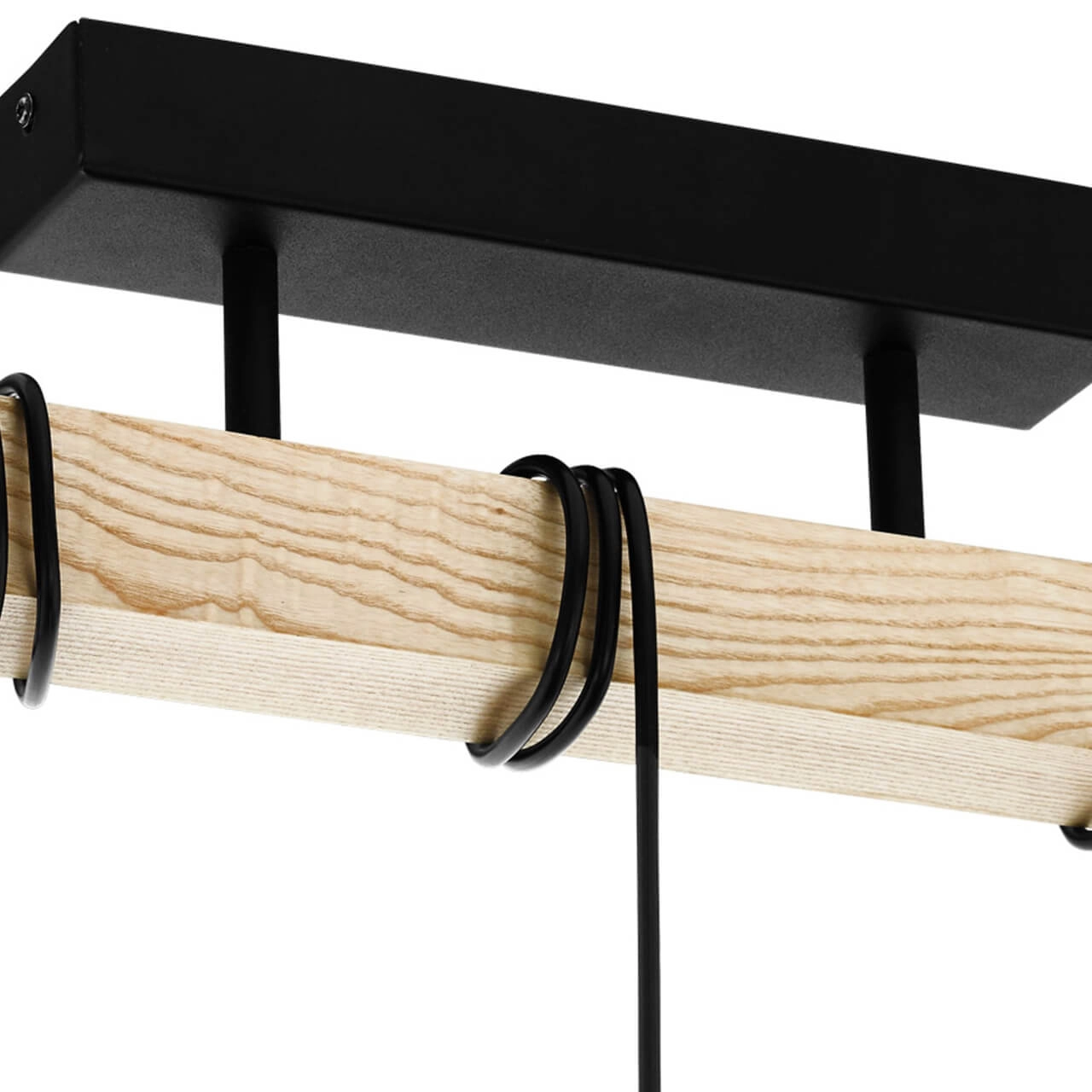 Plafonnier en bois Townshend 5 Eglo 9002759440749