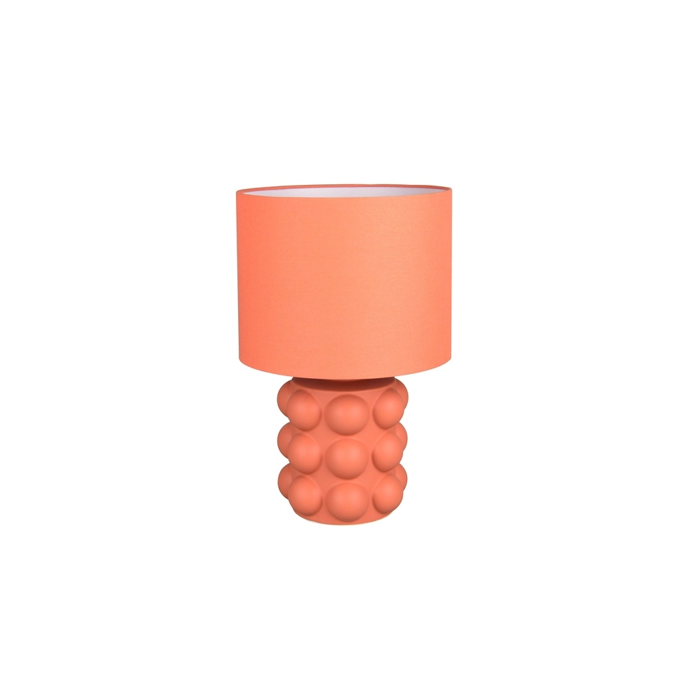 Lampe de table Kate orange Ø 30cm Trio 4017807662610