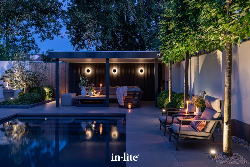 Applique design DISC WALL 100-230V In-lite 8717051005053