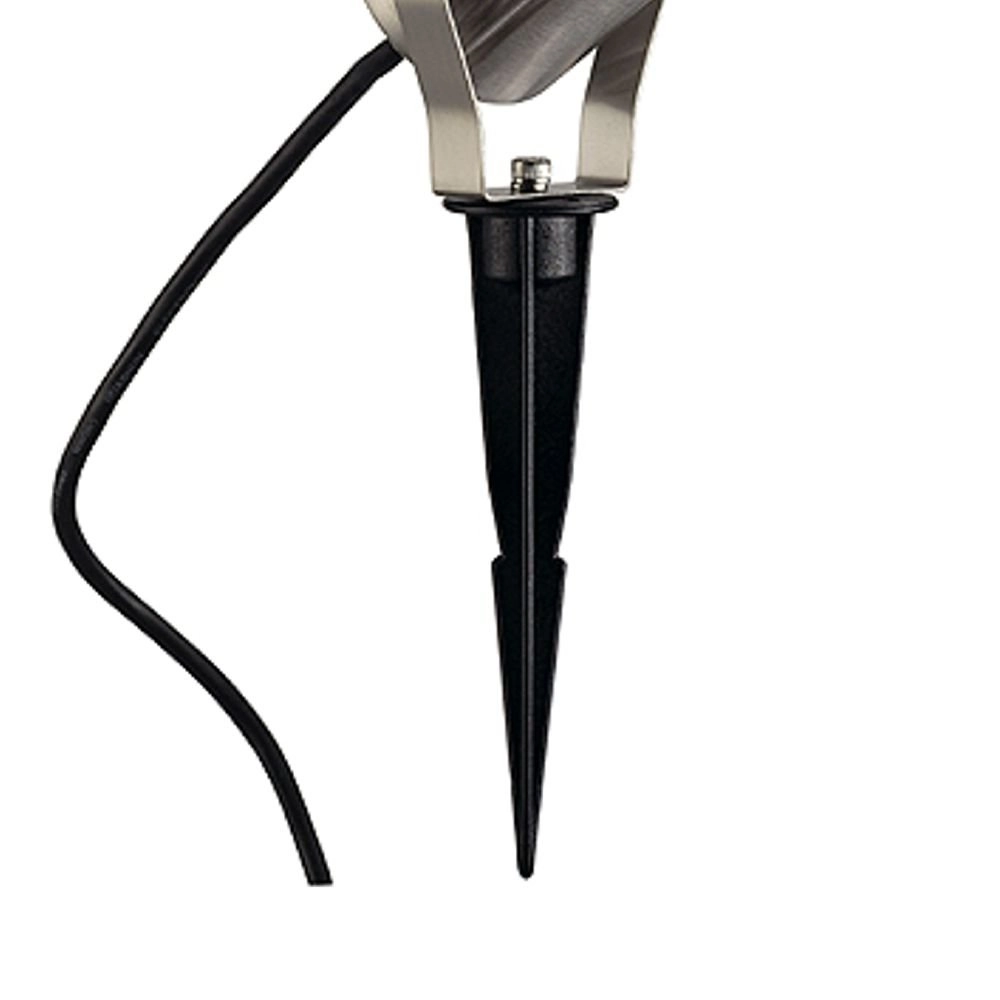 Projecteur de jardin Nautilus Spike 17,5 cm gris métallisé SLV 4024163137195