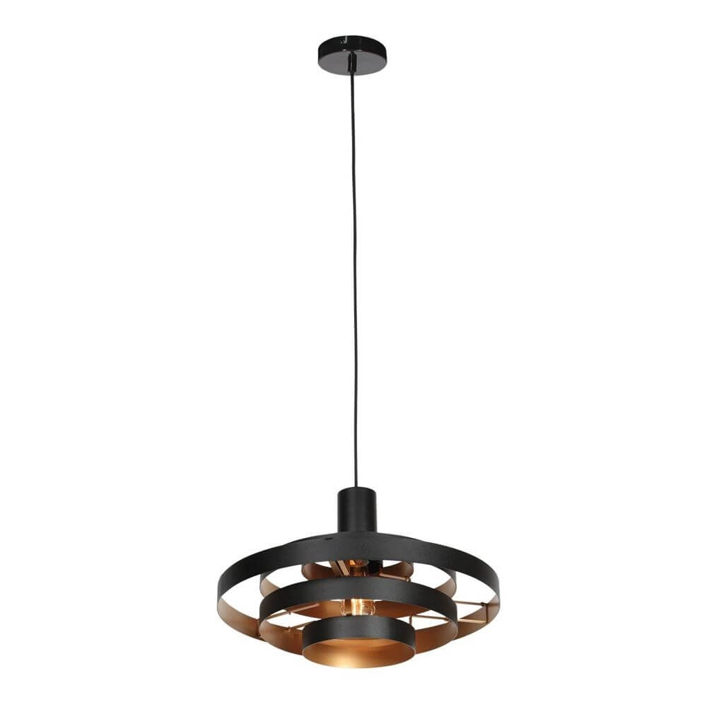 Suspension design Halo Cirque noir Ø 50cm Steinhauer 8712746178333