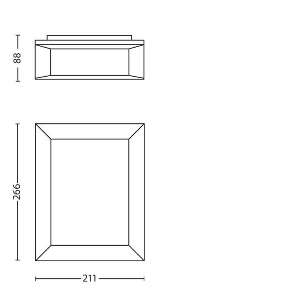 Lampe d'extérieur Karp Philips 8718696131282