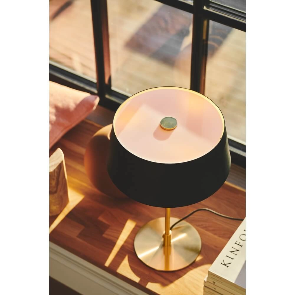 Lampe de table élégante Clasi noir Ø 29cm Nordlux 5704924015946