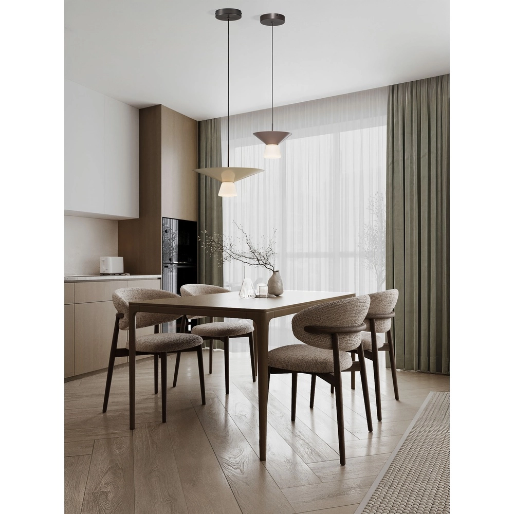 Lampe pendante de conception Baris brun Ø 22cm Lyora 5212017495266