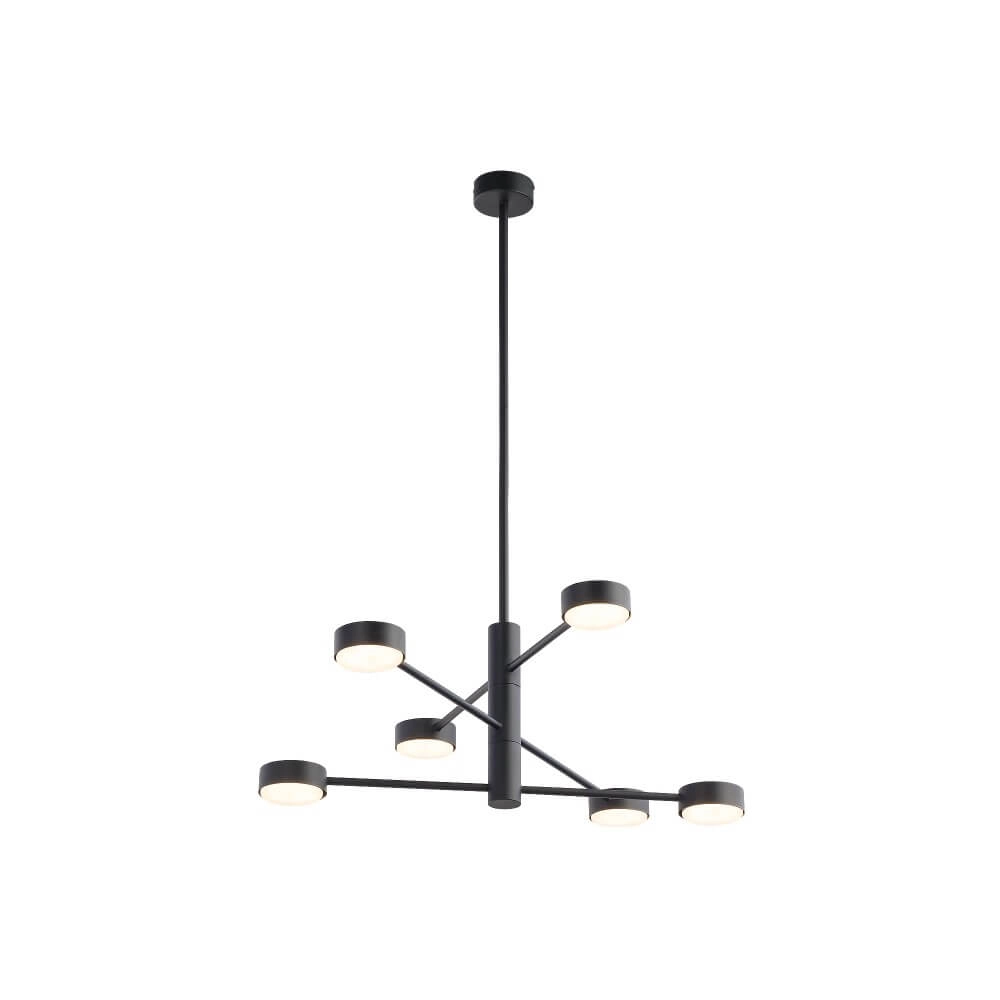 Lampe suspendue design Orbit 6 lumières Lyora 5903139794695
