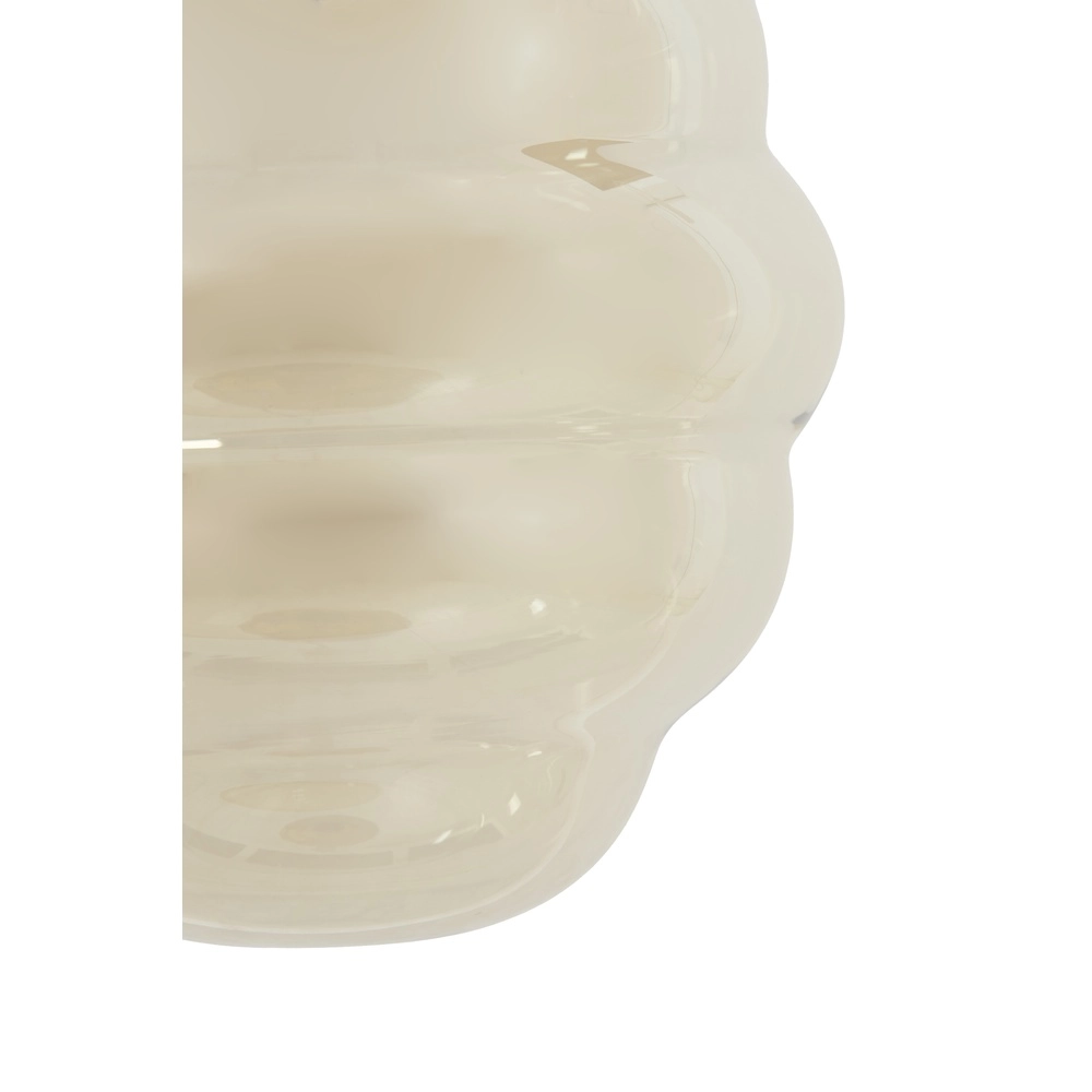 Ø Lampe pendante de 30 cm Misty avec verre ambré Light & Living 8717807645663