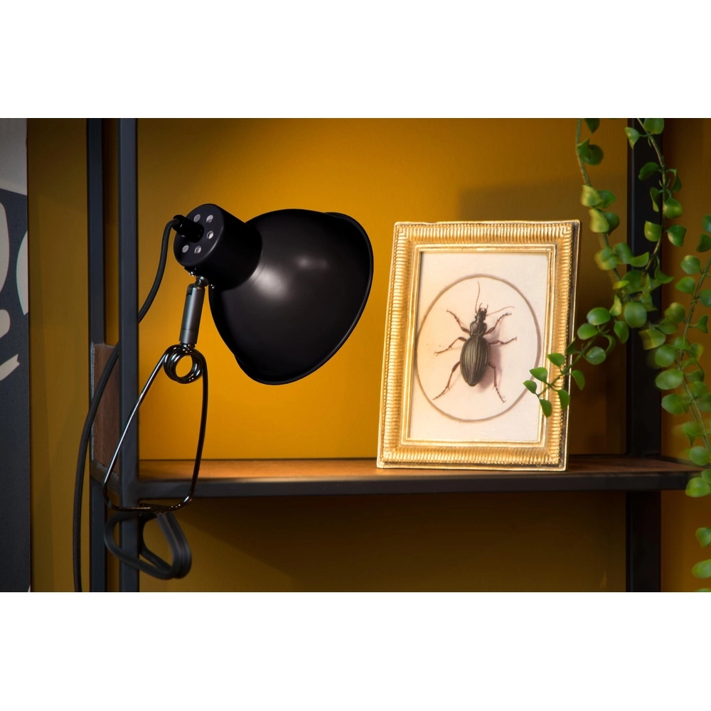 Lampe de pince Moys Noir Lucide 5411212451309