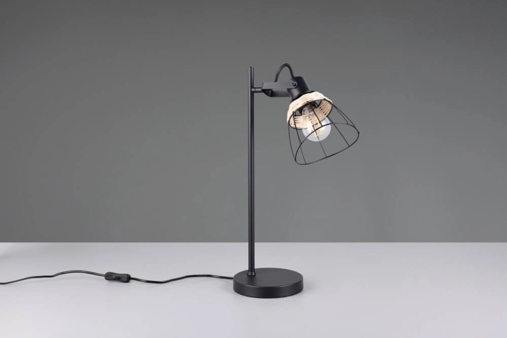 Lampe de table noire Jerome concevoir Trio 4017807637724