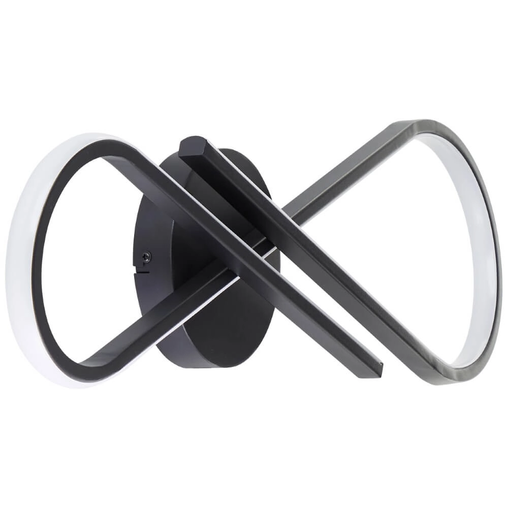 Plafonnier noir Hinton noir Brilliant 4004353442100