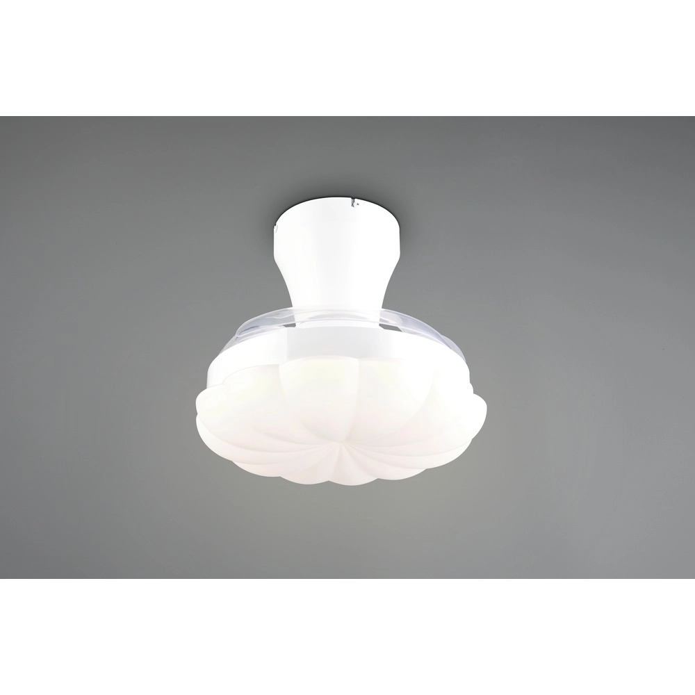 Ventilateur de plafond Boras blanc Ø 60cm Trio 4017807690514