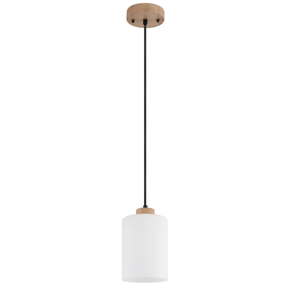 Lampe suspendue Rowena 1-bois clair Globo 9007371592234