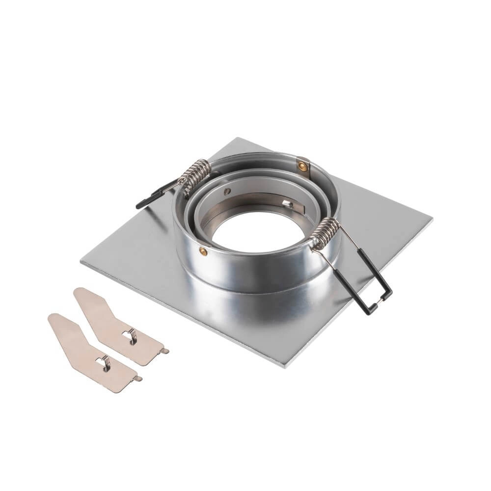 Anneau de montage New Tria 75 XL carré en aluminium - sans fixation SLV 4024163280457