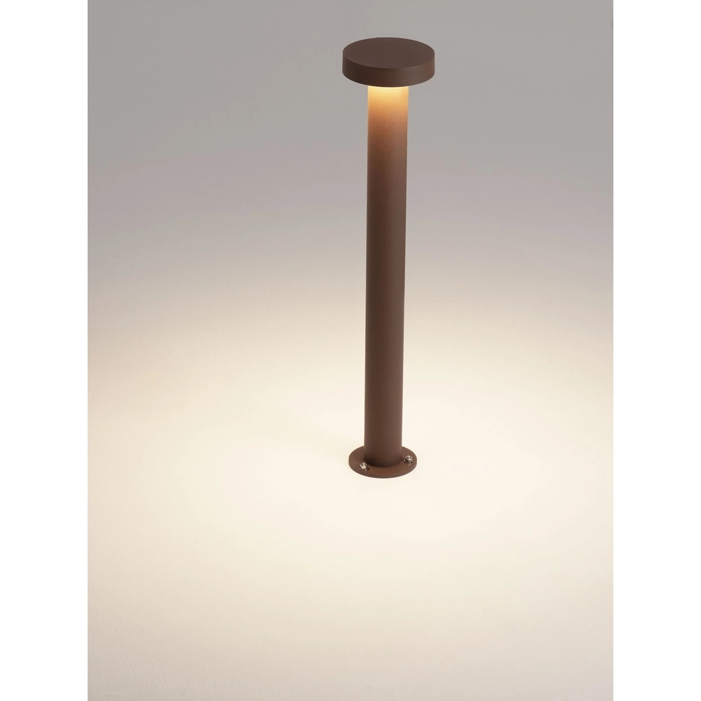 Lampe de jardin de Desing Gong brun rouille 60cm - 3000K Lyora 5212017496232