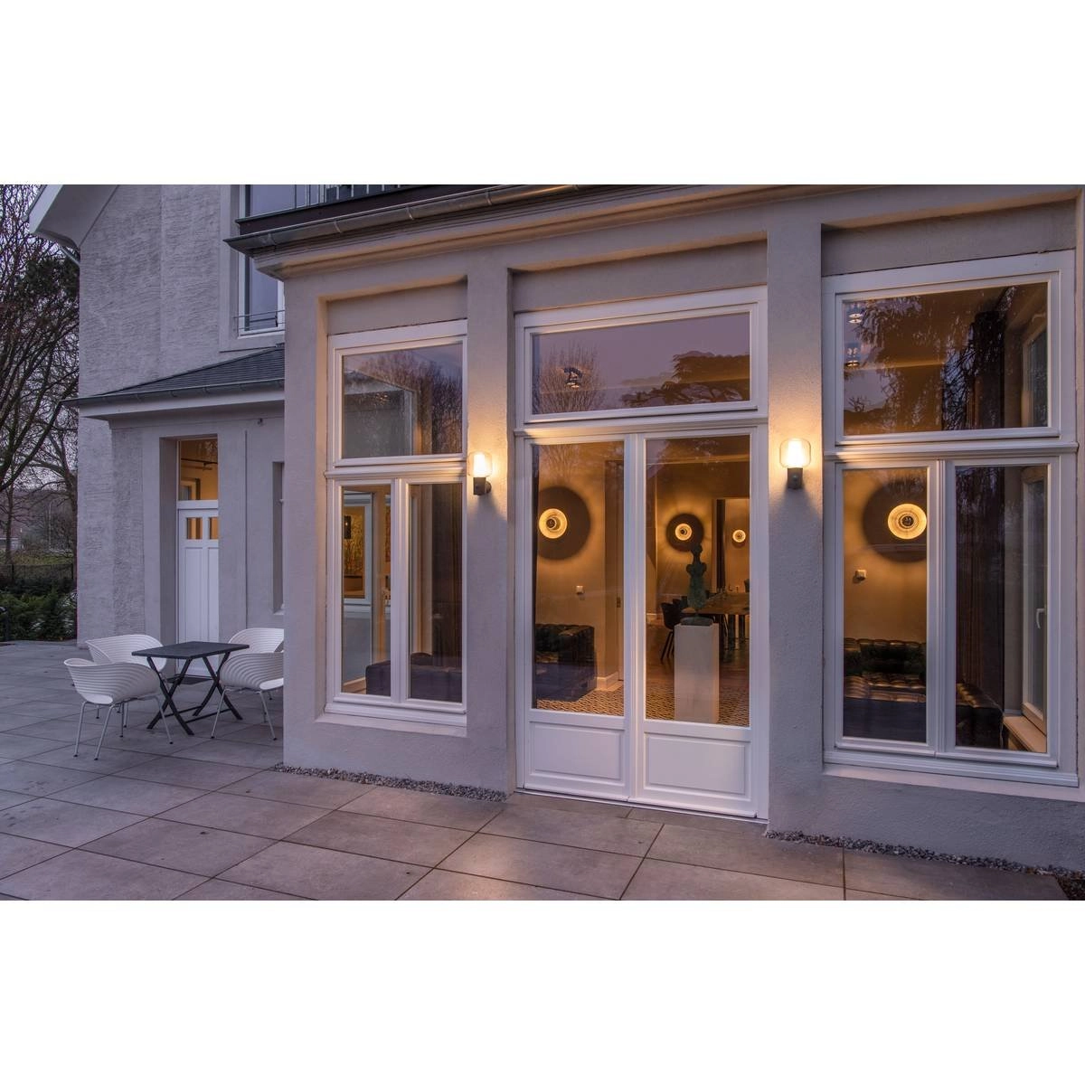 Lampe d'extérieur Ovalisk avec détecteur de mouvement SLV 4024163248297