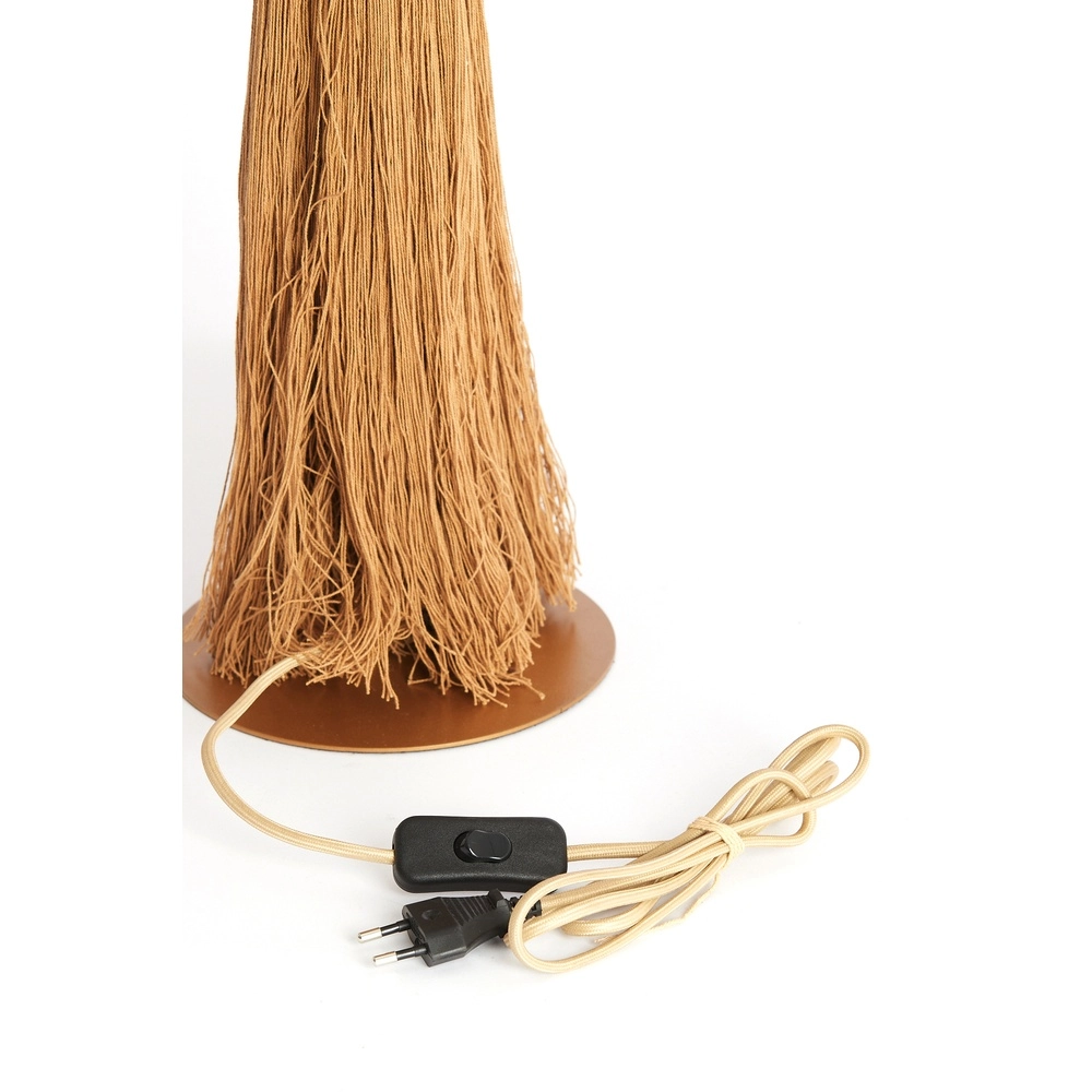 Lampe de table Espino Ø 31cm - jaune ocre Light & Living 8717807808792