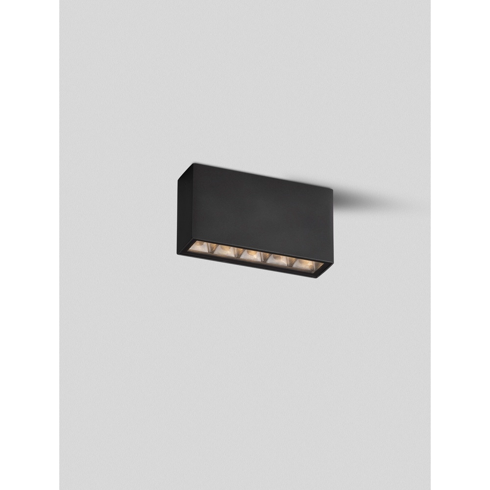 Plafonnier Jax rectangle anthracite