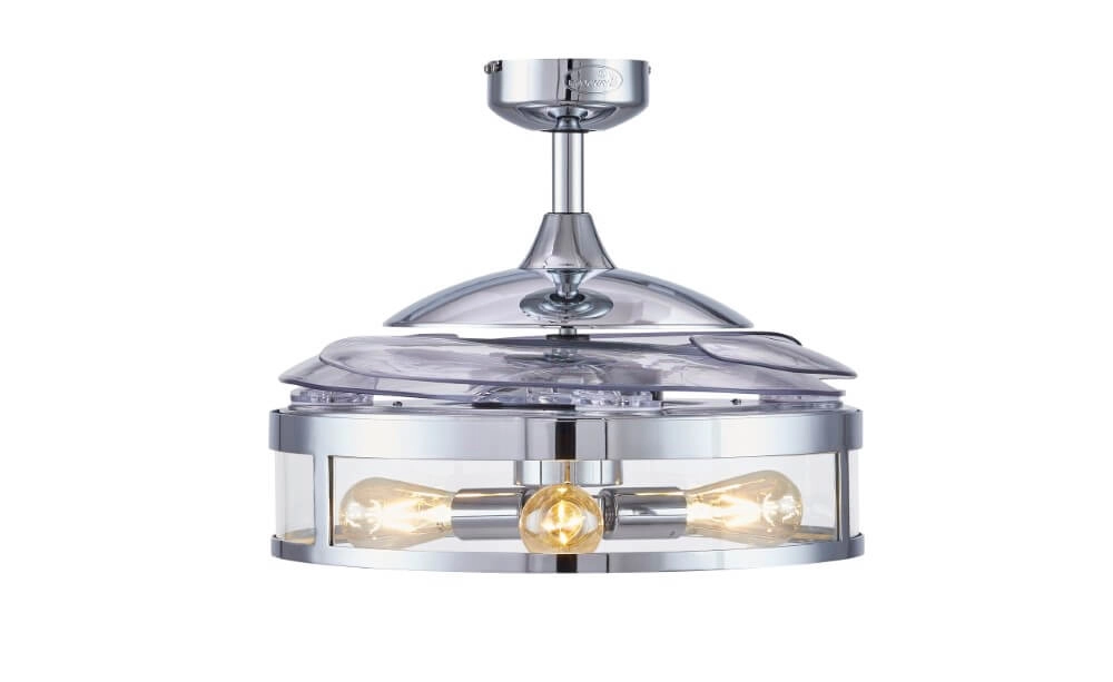 Ventilateur de plafond chromé Fanway Classic Ø 122 cm Beacon 9333509119388