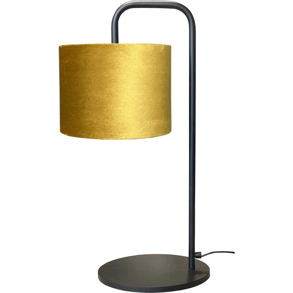 Lampe de table Venus avec abat-jour doré Lampe de table Venus avec abat-jour doré