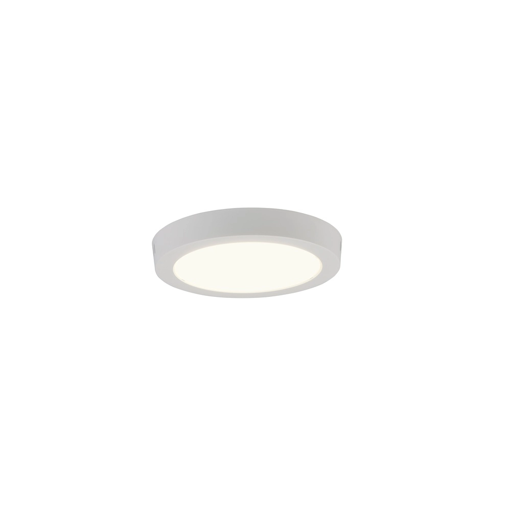 Lampe de plafond Laru Ø 21,5 cm de blanc