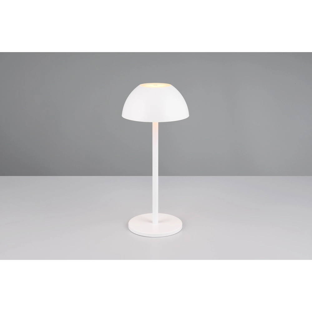 Lampe de table Ricardo blanc Ø 13,5cm Trio 4017807601787