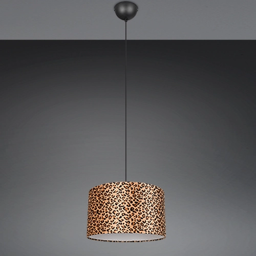 Lampe suspendue Pardina Imprimé léopard Trio 4017807693096
