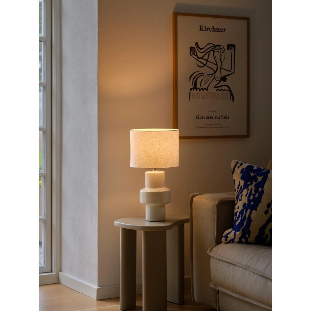 Lampe de table Dugan brun sable Nordlux 5704924024689