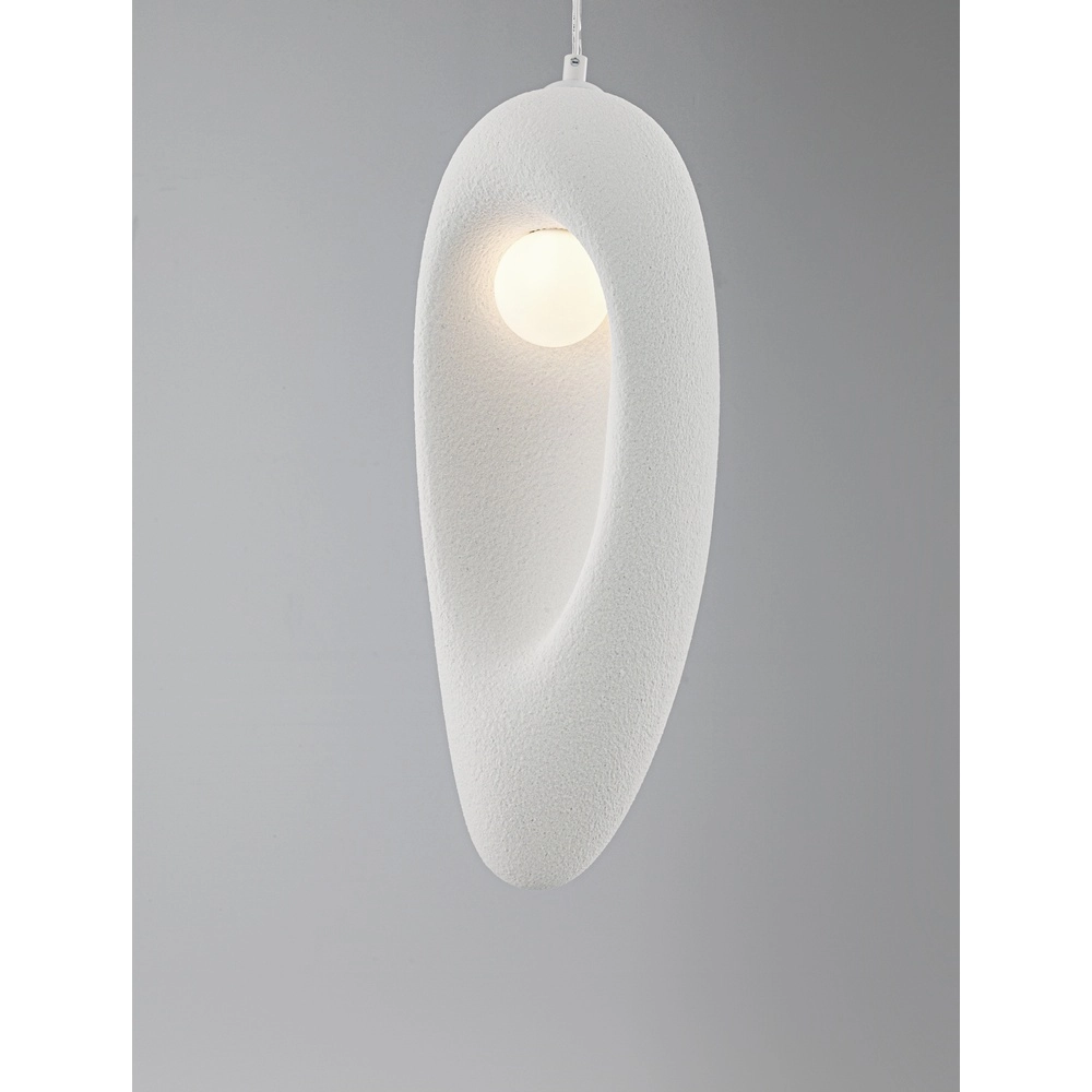 Suspension naturelle Tempus blanc 48cm Suspension naturelle Tempus blanc 48cm