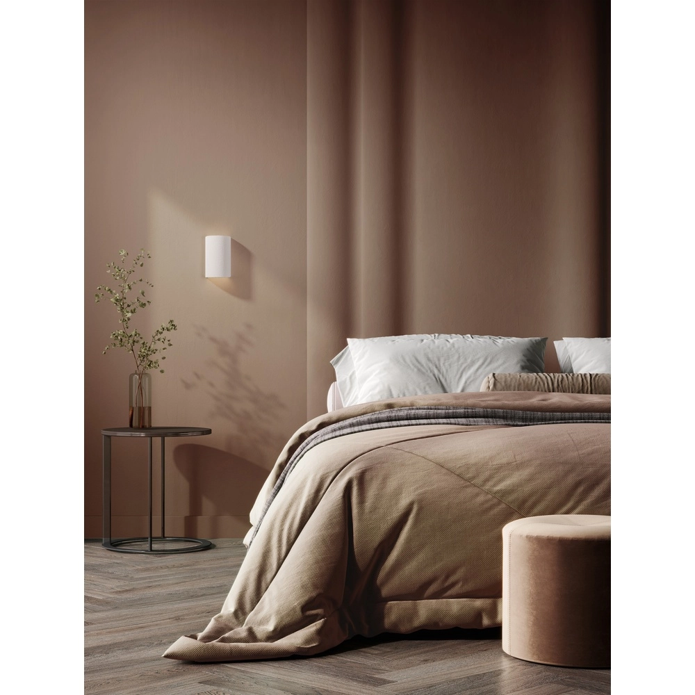 Applique murale ronde Luz blanc Lyora 5212017479358