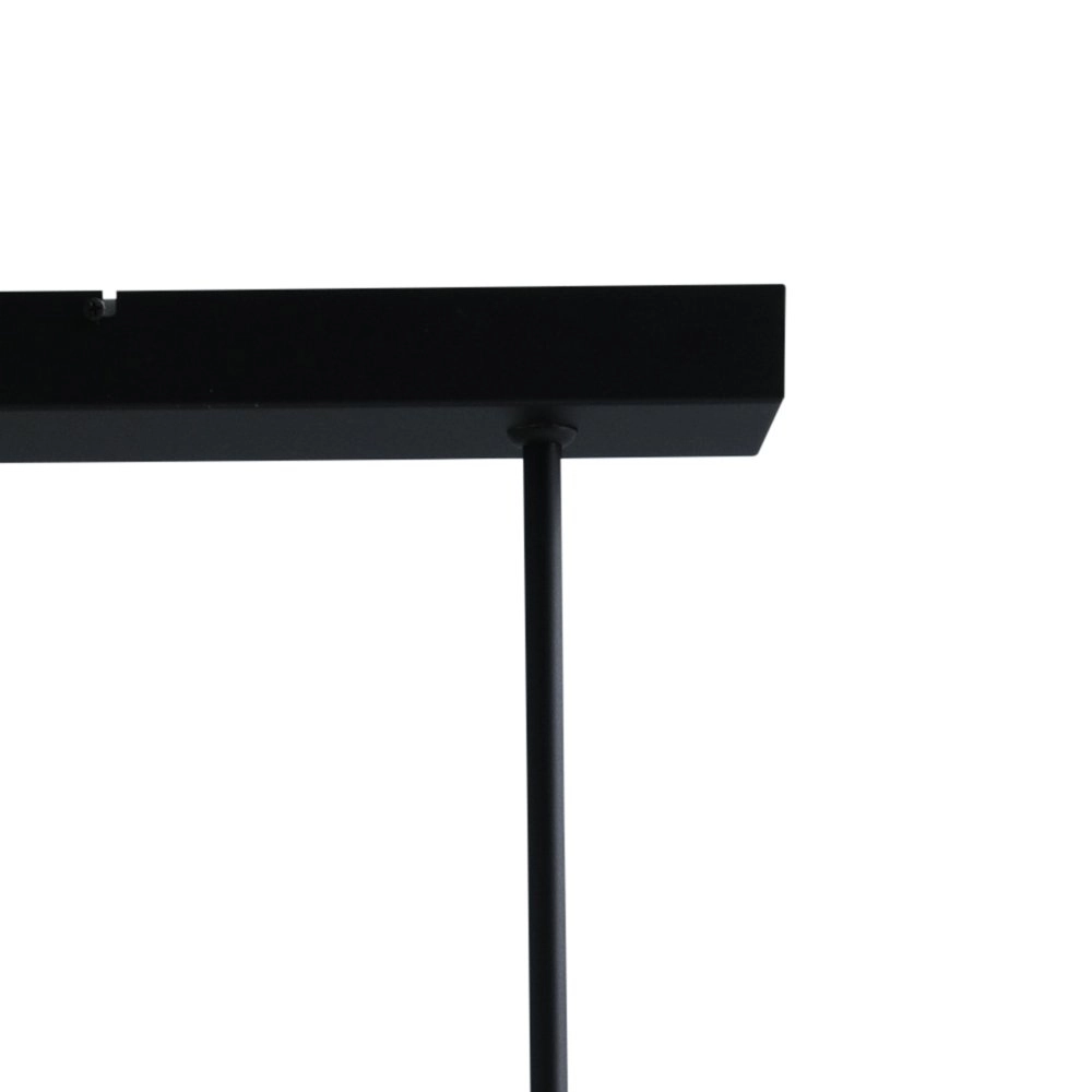 Lampe suspendue noire pour salle à manger Tube Luminaires dorés à 10 lumières Masterlight 8718121188720