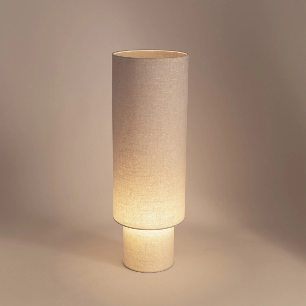 Lampe de pied Santana Ø crème 35cm Lyora 5903139122030