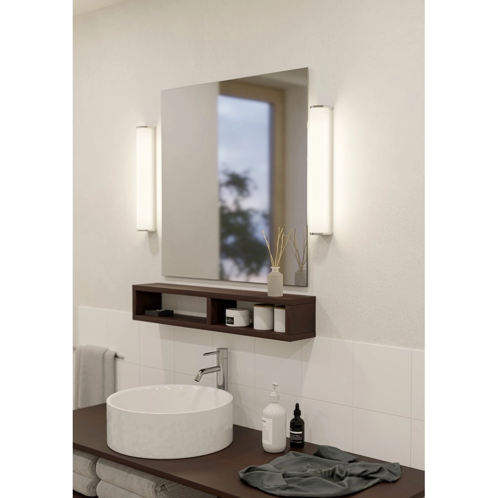 Lampe miroir Patrovaro 35 cm de chrome Eglo 9008606391998